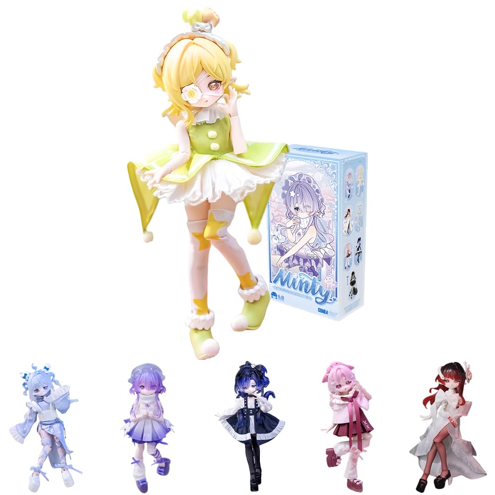 Amazon | niannyyhouse BJD ブラインドボックスフィギュア 1/8 BJD